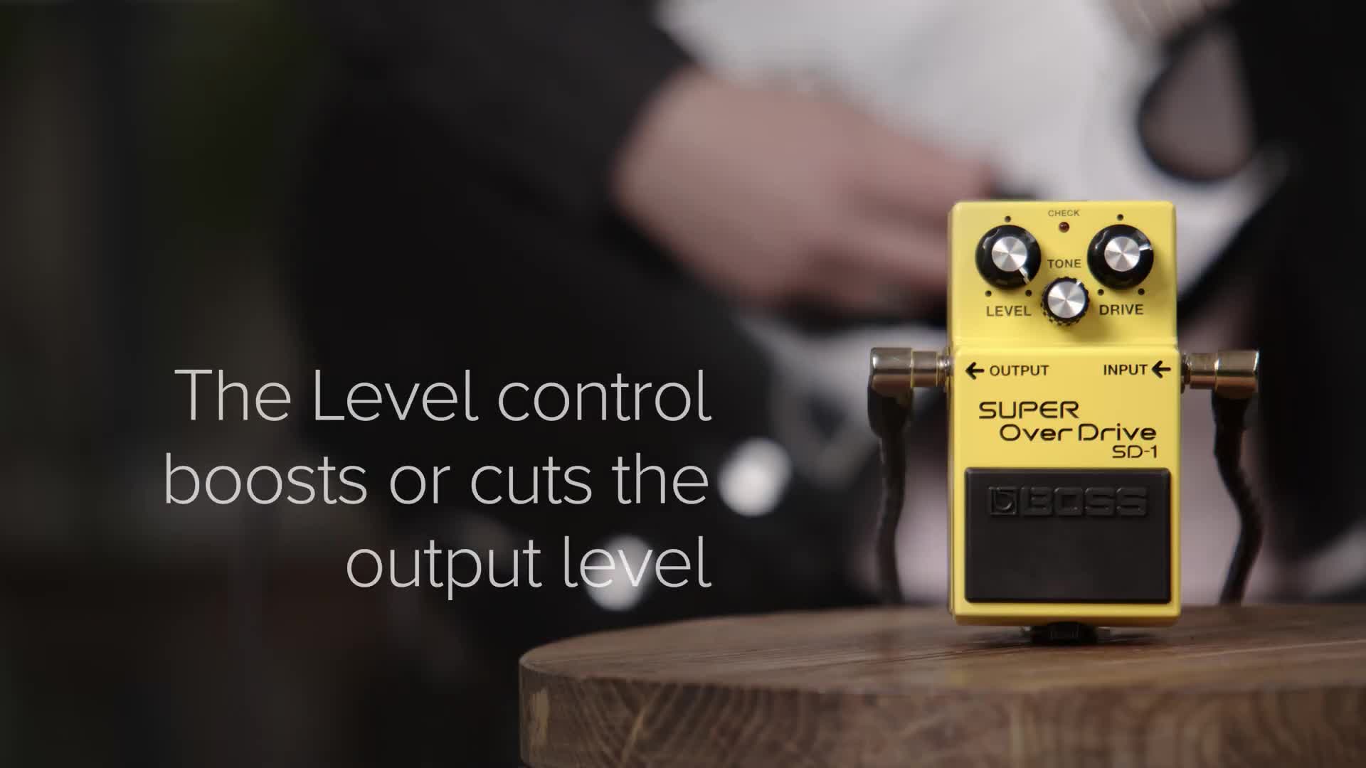 BOSS SD-1 SUPER OverDrive Gitarreneffektpedal | Wegweisender